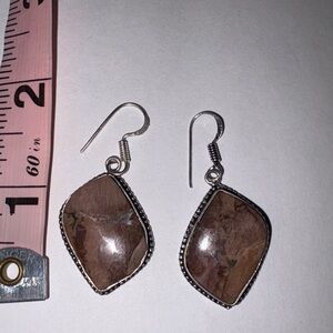 Porcelain Jasper Earrings